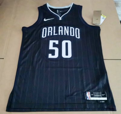 Maillot de Basket #50 Anthony Orlando Magic 22-23 city Noir Imprimé